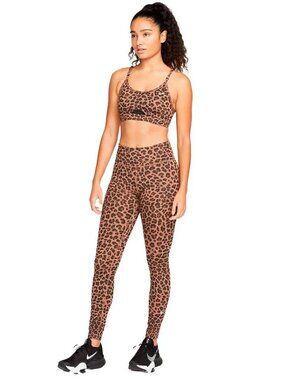 Nike Dri-FIT Leopard Set ✨ Sports Bra & Leggings - Sze M/L